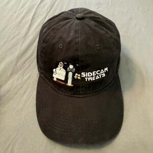 Queensboro Sidecar Treats Motorcycle Embroidery Hat